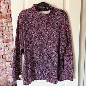 Lands End Mock Turtleneck